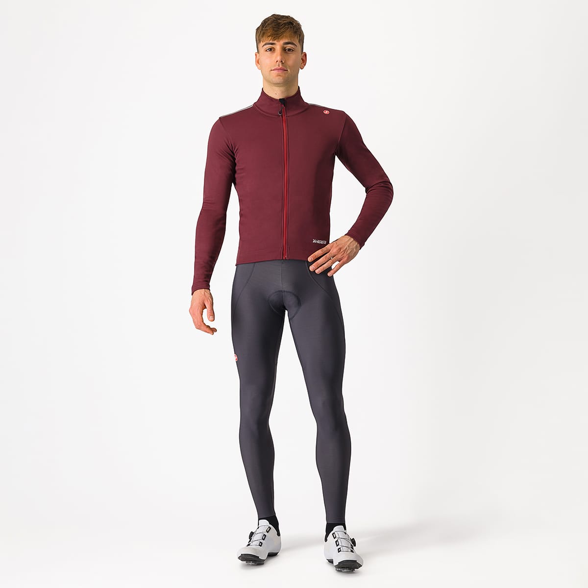 CASTELLI ESPRESSO AIR Giacca Bordeaux