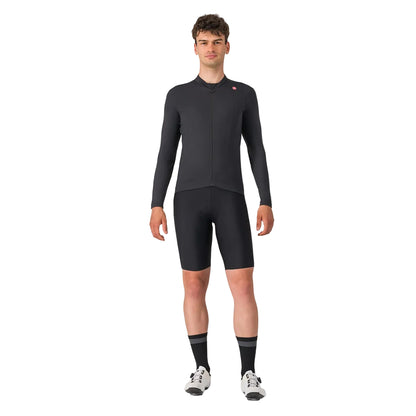 Maglia CASTELLI ESPRESSO THERMAL Maniche Lunghe Nero