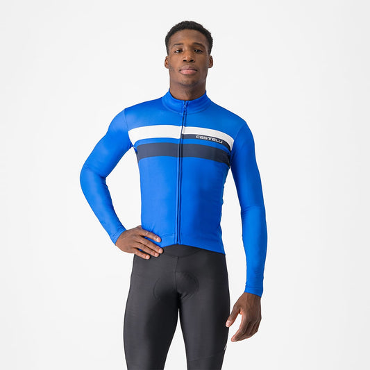 CASTELLI LINEARE Maglia a maniche lunghe blu