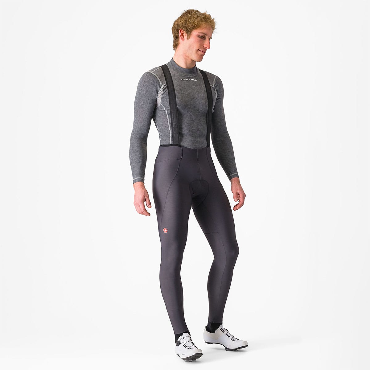 CASTELLI ESPRESSO Bib Tight Grigio