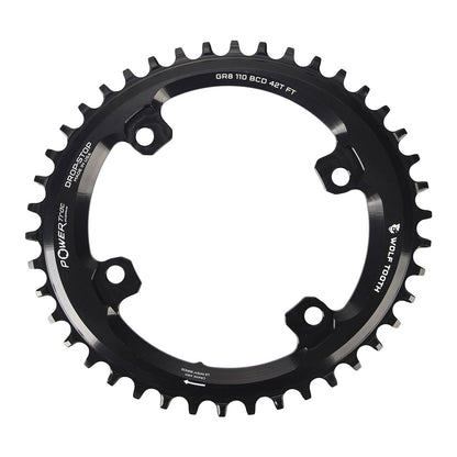 Piatto Mono Ovale 11V WOLF TOOTH Shimano GRX RX810 / RX600 110 mm