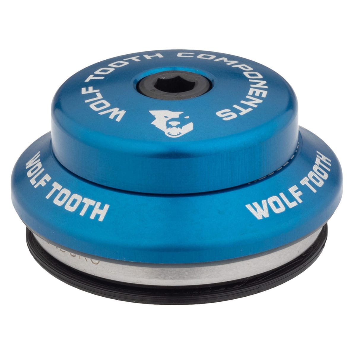 Cuvetta Alta per Serie Sterzo Integrata WOLF TOOTH PREMIUM 1"1/8 IS42 Stack 7mm Blu