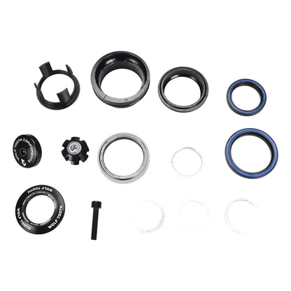 Serie Sterzo Semi-Integrata Esterna WOLF TOOTH PREMIUM Angleset 1° Corto ZS44/EC49 Nero