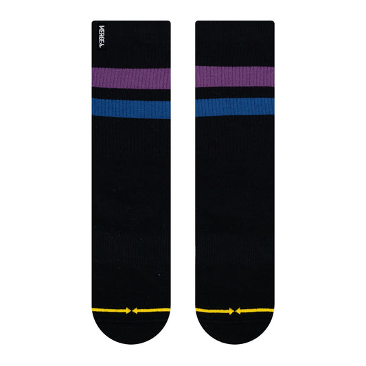 MERGE4 Calzini REPREVE SUBLTE GRAPE BLACK