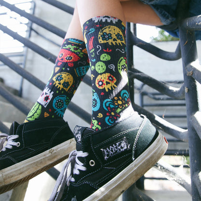 Calzini MERGE4 WALMAZAN SUGAR SKULL MINI