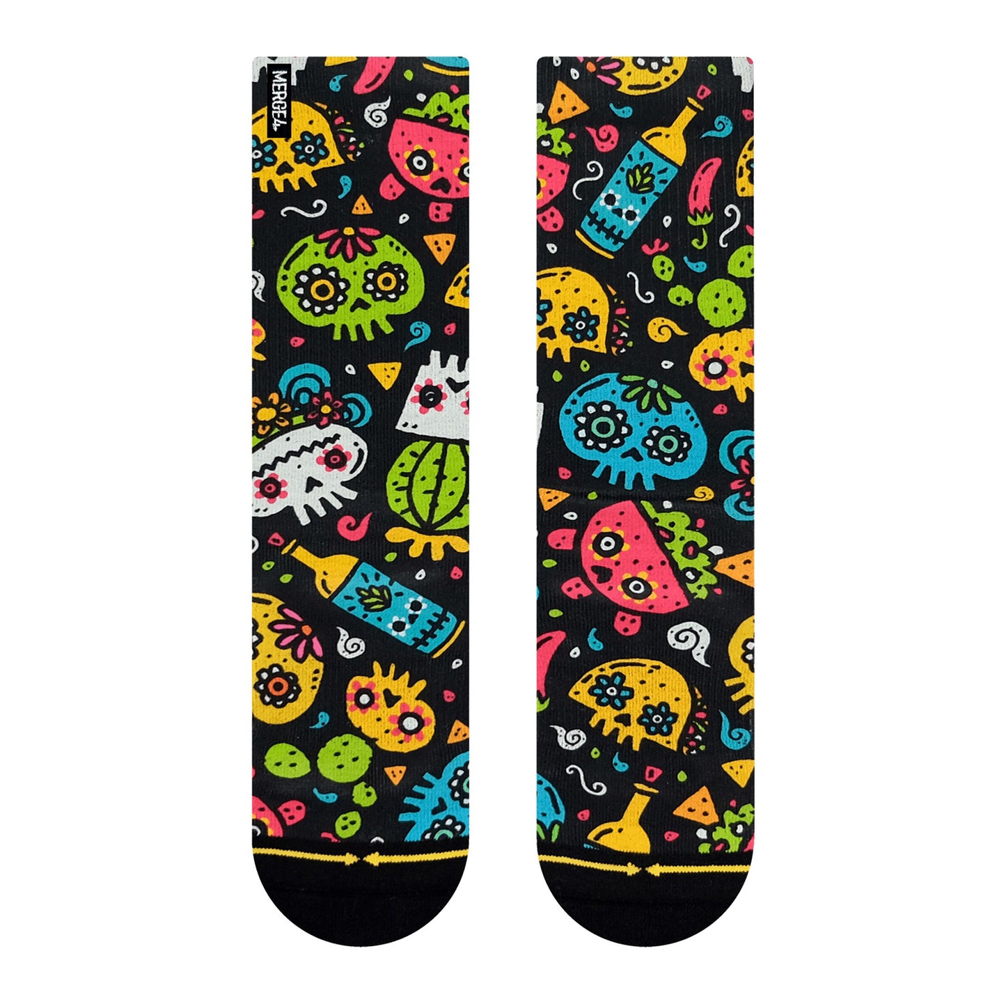 MERGE4 Calzini WALMAZAN SUGAR SKULL MINI
