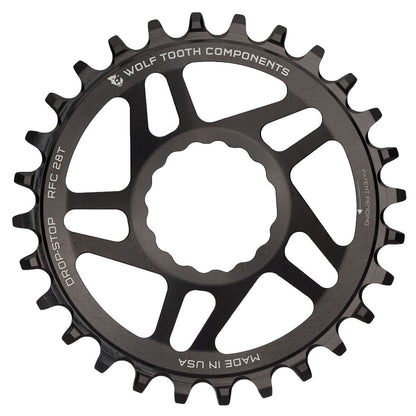 Piatto Singolo WOLF TOOTH 9/10/11/12V Raceface CINCH Direct Mount Offset 6mm Nero