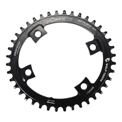 Corona singola ovale 11V WOLF TOOTH Shimano Dura-Ace 9100 / Ultegra 8000 / 105 R7000 110 mm