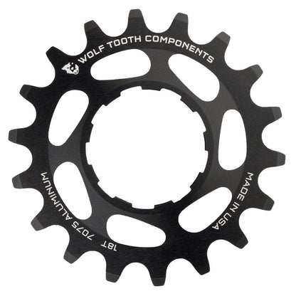 Pignone Single Speed WOLF TOOTH Alu Nero