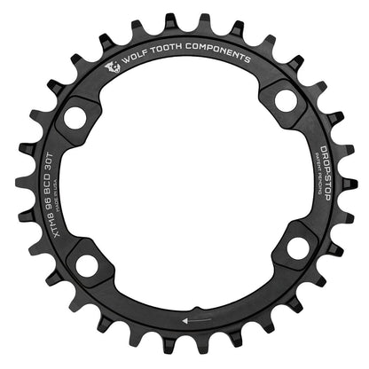 Piatto WOLF TOOTH 96 BCD 11V Shimano XT M8000/SLX M7000 4 Fori 96mm Nero