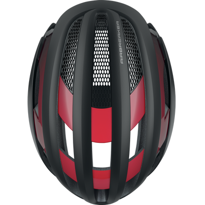 Casco Strada ABUS AIRBREAKER Nero/Rosso