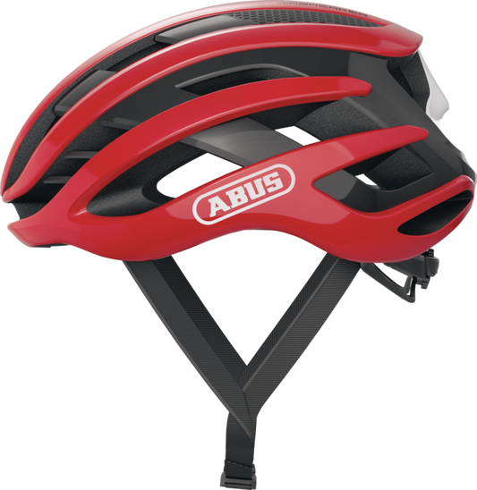 ABUS AIRBREAKER Casco da strada rosso