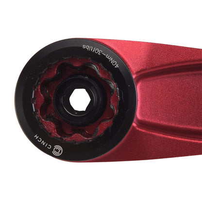 Manovelle RACE FACE ATLAS CINCH Movimento centrale 68/73 mm Rosso
