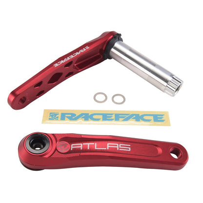 Manovelle RACE FACE ATLAS CINCH Movimento centrale 68/73 mm Rosso