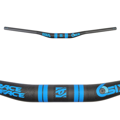 Manubrio RACE FACE SIXC Rise 20 mm 35/820 mm Carbonio/Blu
