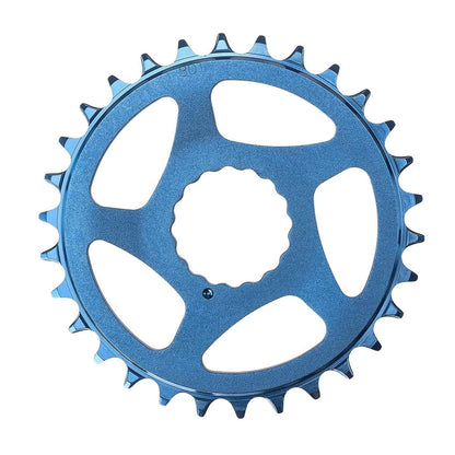 Piatto Singolo RACE FACE NARROW WIDE 9/10/11/12V Cinch Direct Mount Blu