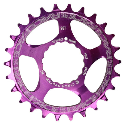 Piatto Mono RACE FACE NARROW WIDE 9/10/11/12V Cinch Direct Mount Viola