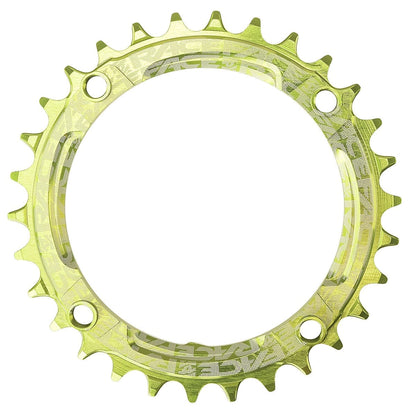 Mono Ring RACE FACE NARROW WIDE 9/10/11/12V 4 Fori 104 mm Verde