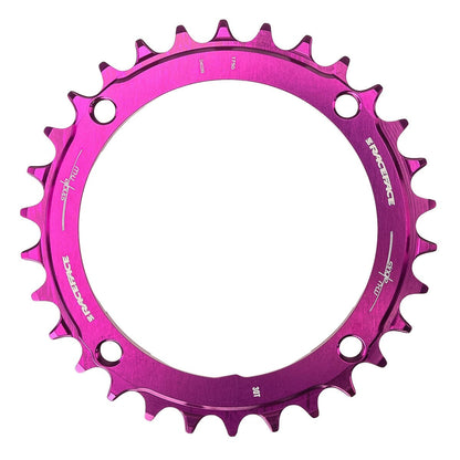 Guarnitura Mono RACE FACE NARROW WIDE 9/10/11/12V 4 Fori 104 mm Viola