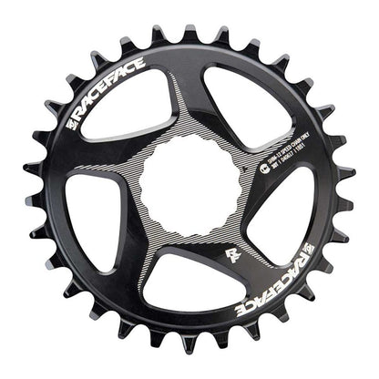 Piatto Mono RACE FACE 12V Direct Mount Compatibile SHIMANO Nero