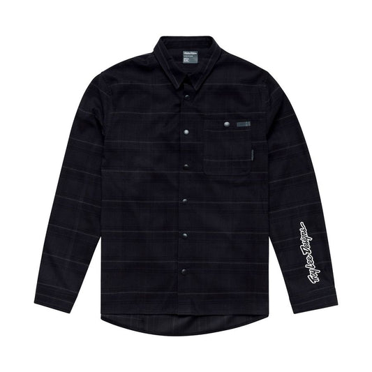 Camicia tecnica TROY LEE GRIND DESIGNS FLANNEL PLAID Carbon