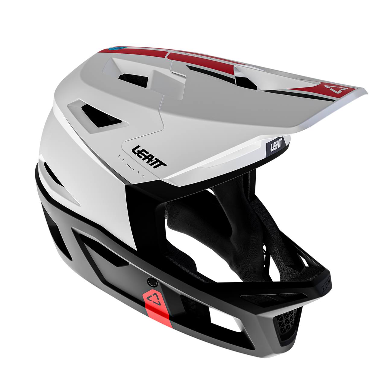 LEATT GRAVITY 4.0 Casco MTB Nero/Bianco