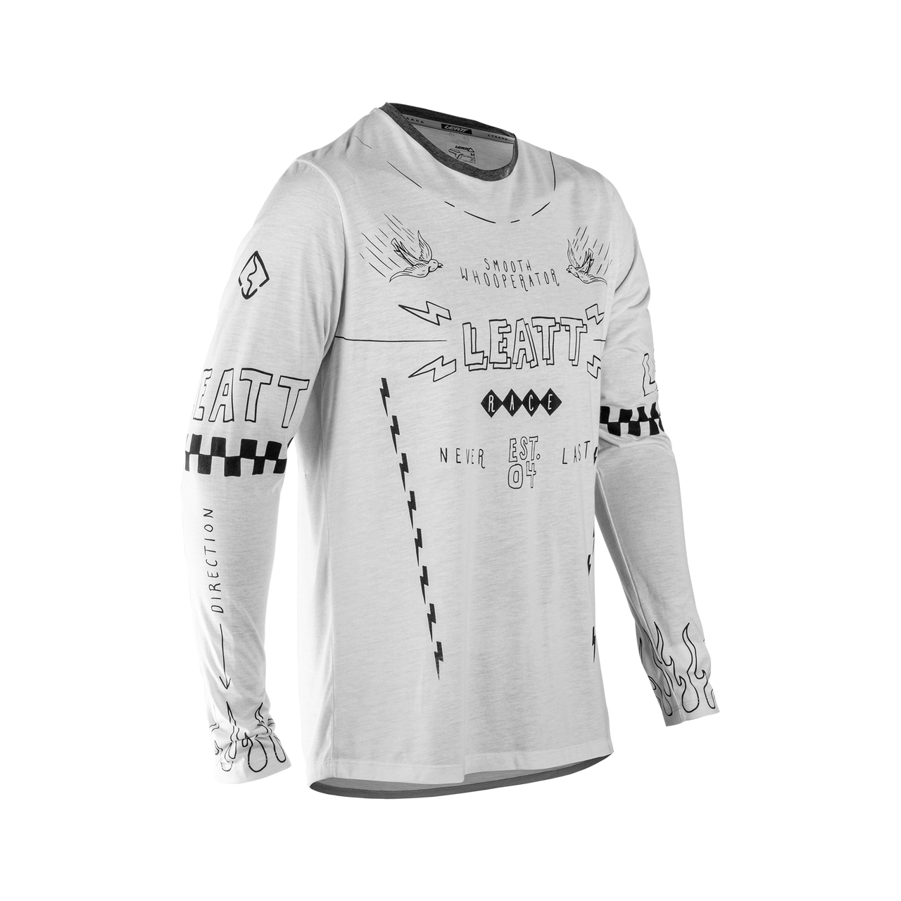 LEATT MTB Gravity 3.0 Maglia a maniche lunghe Bianco