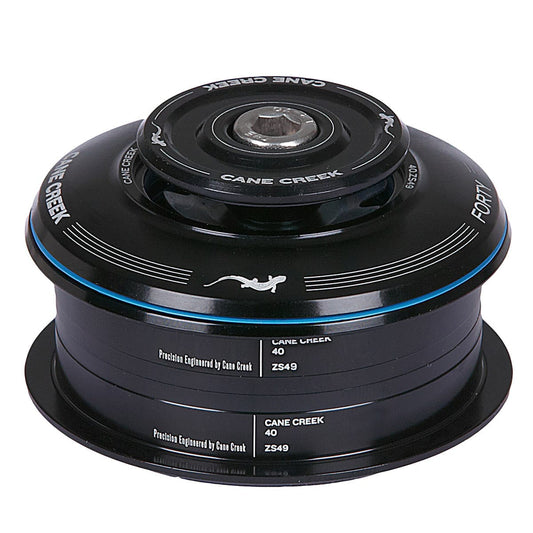 Serie Sterzo Semi-Integrata CANE CREEK FORTY 1"1/8 ZS49 Nera