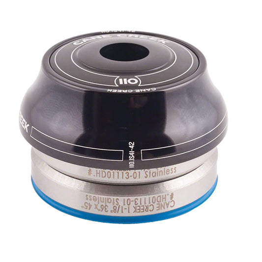 Serie Sterzo Integrata CANE CREEK 110 SERIES 1"1/8 Coppa Alta IS41-IS41 BAA0145K Nero