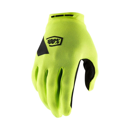 Guanti Lunghi 100% RIDECAMP Giallo