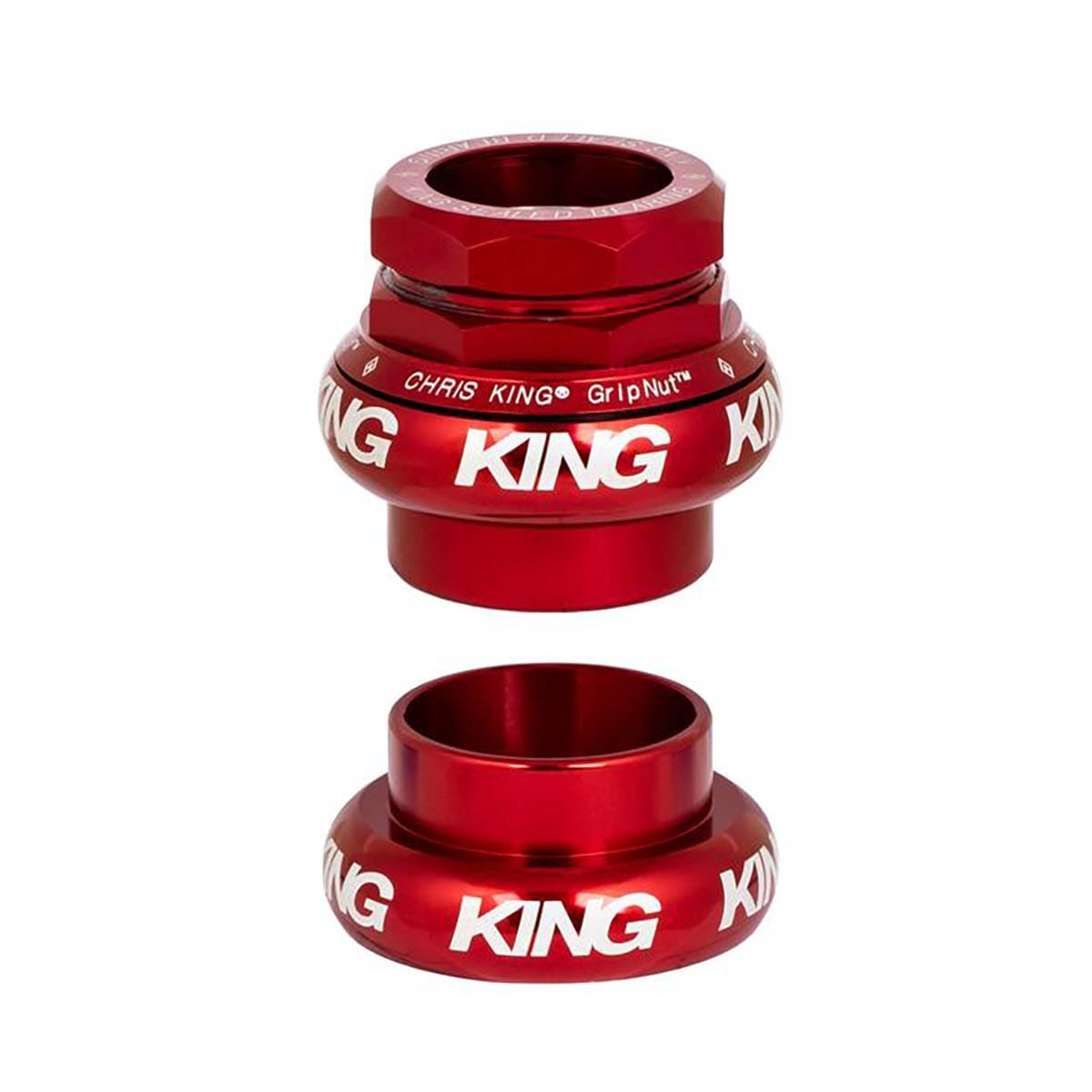 CHRIS KING GRIPNUT 1" Cuffia esterna EC30/EC30 Rosso