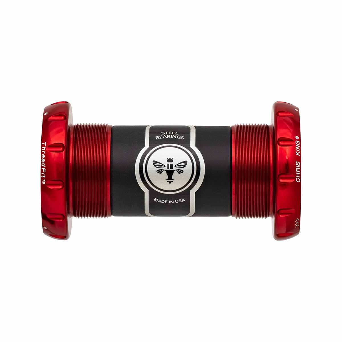 CHRIS KING Guarnitura ThreadFit 30 68/73 mm Sram DUB Ceramic Red