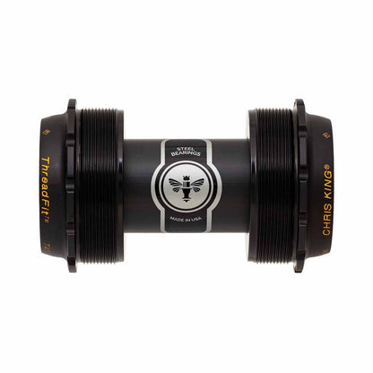 Movimento Centrale CHRIS KING ThreadFit T47 24x 68/73 mm Nero Opaco