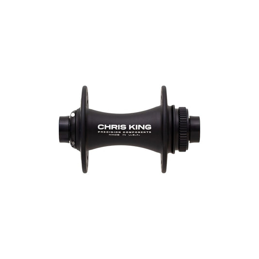 Moyeu Avant CHRIS KING BOOST CENTERLOCK Céramique Noir Mat