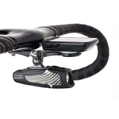 Supporto Manubrio Integrato K-EDGE per Contachilometri WAHOO Nero