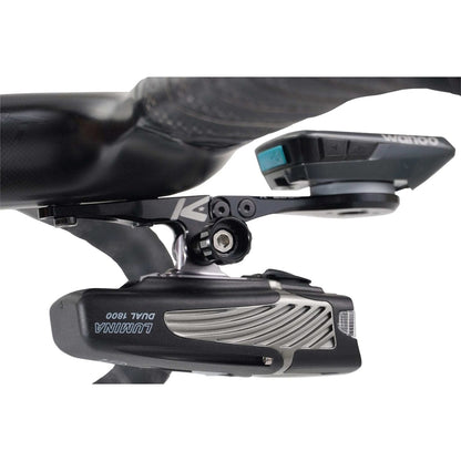 Supporto Manubrio Integrato K-EDGE per Contachilometri WAHOO Nero