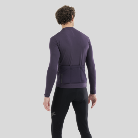 Maglia MAVIC AKSIUM Maniche Lunghe Purple