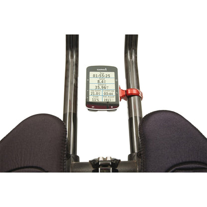 Supporto Manubrio K-EDGE SPORT TT per GPS GARMIN EDGE Rosso