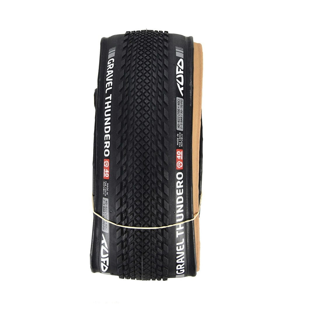 Copertone TUFO GRAVEL THUNDERO 700x40c Tubeless Ready Nero