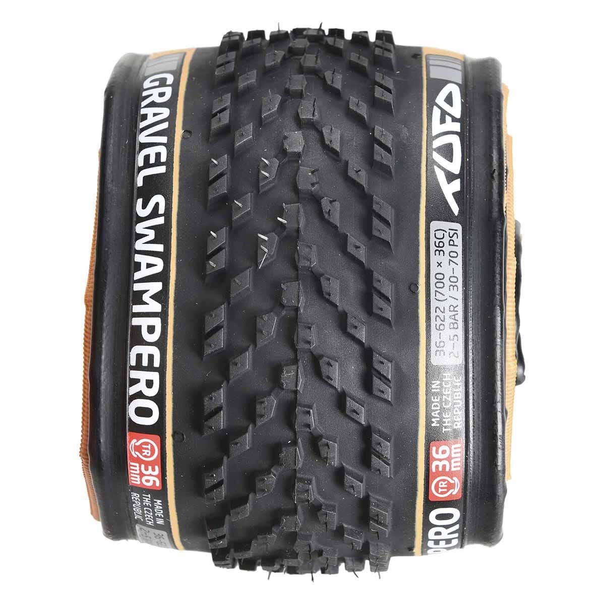 Pneu TUFO GRAVEL SWAMPERO 700x36c Tubeless Ready Noir