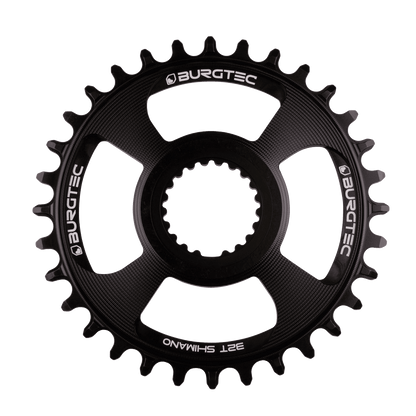 Piatto Singolo BURGTEC THICK THIN 12V Shimano Direct Mount Nero