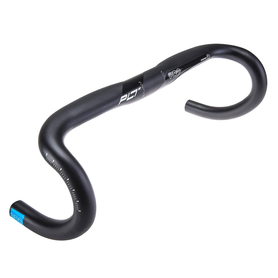 Manubrio Piegato Per Bici - Lega Alluminio 25.4x420mm, Nero