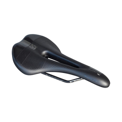 Sella PRO TURNIX GEL 142mm Binari Inox Nera