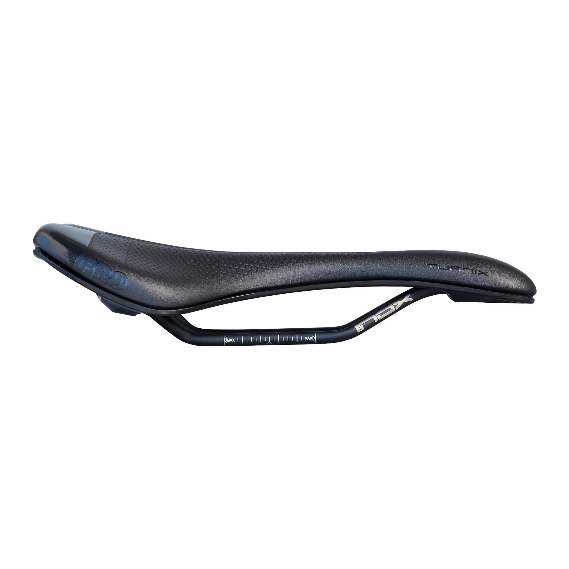 Selle PRO TURNIX GEL 142mm Rails Inox Noir