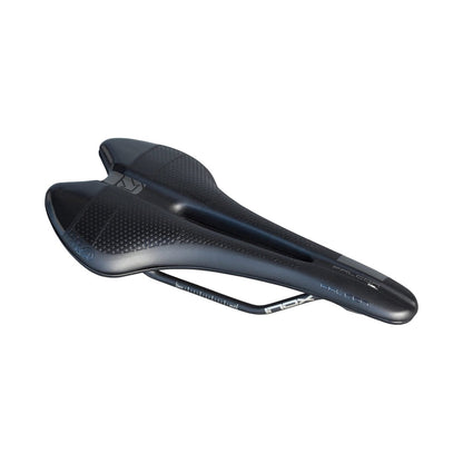 Sella PRO FALCON GEL 142mm Rotaie Inox Nera