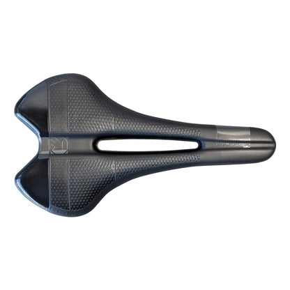 Sella PRO FALCON GEL 142mm Rotaie Inox Nera