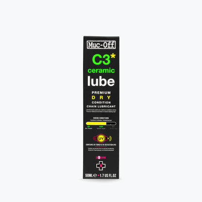 Lubrificante Ceramico Condizioni Secche per Catena MUC-OFF C3 DRY CERAMIQUE LUBE (50 ml)