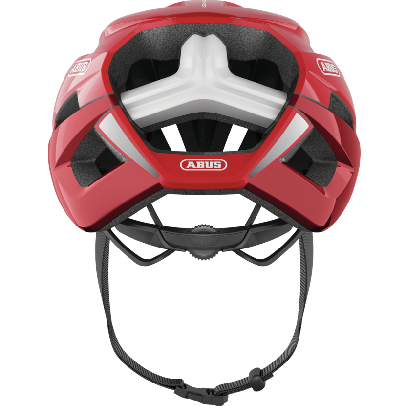 ABUS STORMCHASER BLAZE Casco da strada rosso
