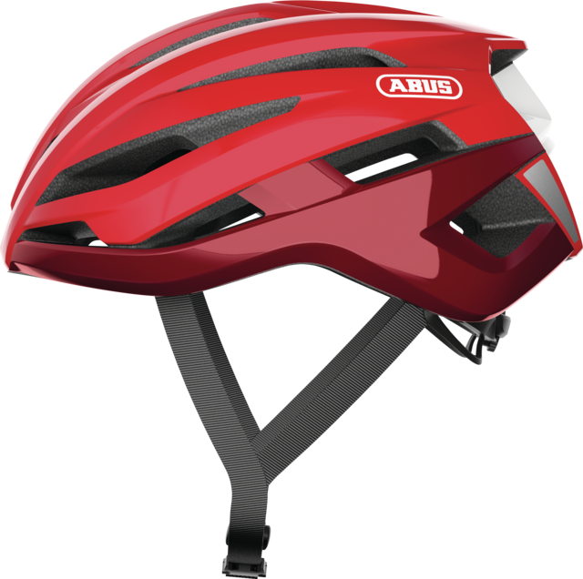 ABUS STORMCHASER BLAZE Casco da strada rosso