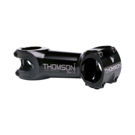 Attacco manubrio THOMSON ELITE X4 0° nero — vista principale su sfondo bianco